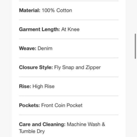 NEW Wild Fable Acid Wash Denim Skirt - Picture 5 of 7